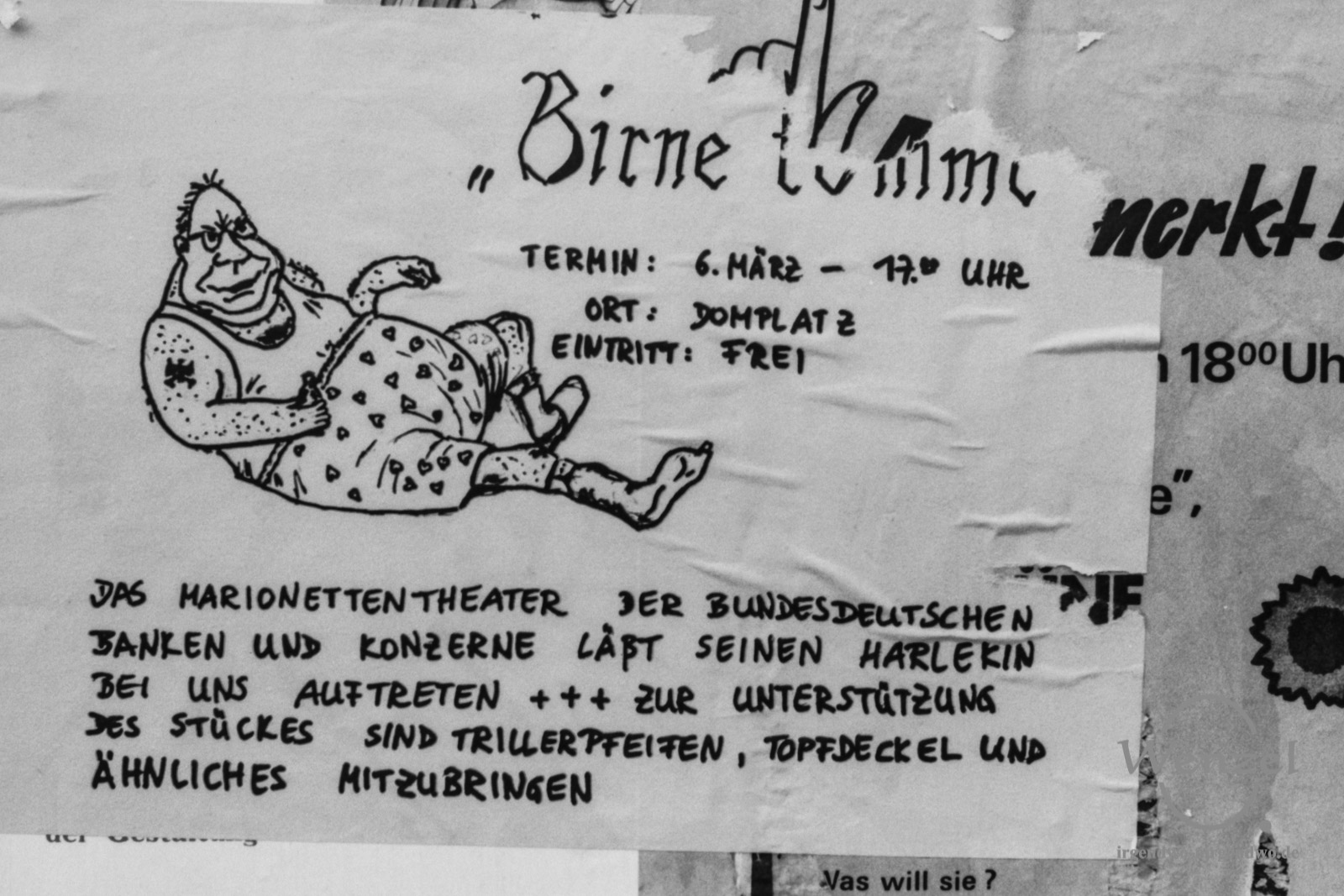Wahlkampf - Magdeburg März 1990